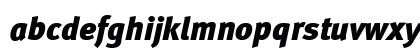 Meta Black Italic Lowercase Preview
