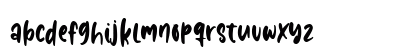 Snoopii Losee Regular Lowercase Preview