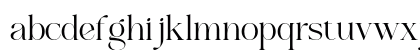 Kalufonia Regular Lowercase Preview