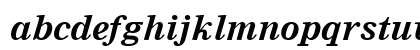Nimrod MT ItalicBold Lowercase Preview