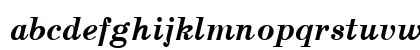 SchoolBookCTT BoldItalic Lowercase Preview