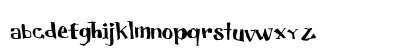 CUBICULOGALLERY SERIF Regular Lowercase Preview