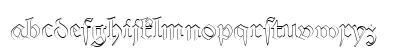 Alte Schwabacher D Ou1 Regular Lowercase Preview