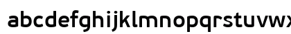 PF BeauSans Pro SemiBold Lowercase Preview