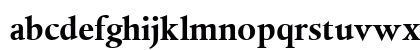 DTLAlbertinaT Bold Lowercase Preview