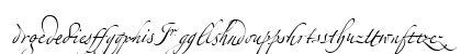 Zapfino Extra LT Ligatures Regular Preview