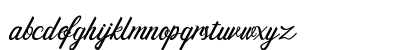 Delfis Regular Lowercase Preview