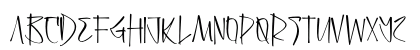 Dark Triad Regular Lowercase Preview