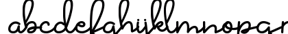 The Street Regular Lowercase Preview