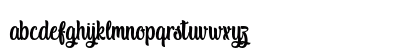 Macho Barista - Personal Use Regular Lowercase Preview