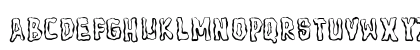 The Flesh Regular Lowercase Preview