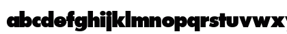 Futura-ExtraBold Regular Lowercase Preview