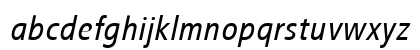 TransitBack Italic Lowercase Preview