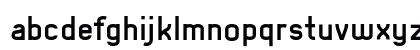 Akute Bold Lowercase Preview