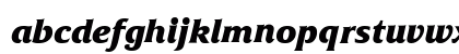 Friz Quadrata Bold Italic Lowercase Preview
