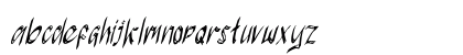 Hackwell Regular Lowercase Preview