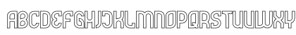 Futrons Outline Demo Regular Lowercase Preview