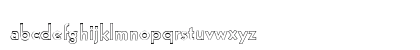 Kufi LT Outline Regular Lowercase Preview