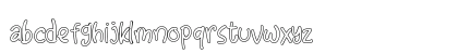 Little Clusters Outline Demo Regular Lowercase Preview