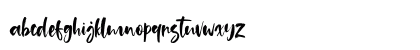 Tuckers Regular Lowercase Preview