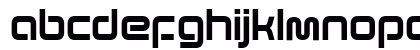 Evolver Regular Lowercase Preview