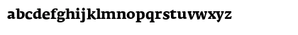 Fedra Serif A Bold Lowercase Preview