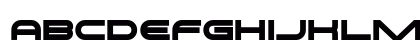 THRONE FREE Regular Lowercase Preview