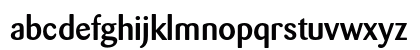 Barmeno Medium Lowercase Preview