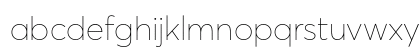 Averta Extrathin Lowercase Preview