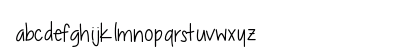 ChocolateCoveredRaindrops Medium Lowercase Preview