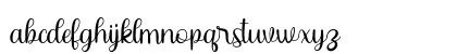 Chaybree Regular Lowercase Preview