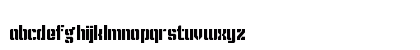 KING SANS STENCIL Regular Lowercase Preview