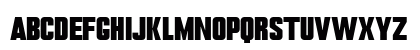 Blacky Regular Lowercase Preview