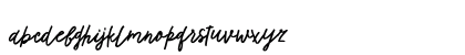 Tadworth Regular Lowercase Preview