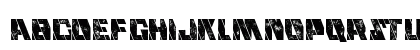 mecha grunge Regular Lowercase Preview