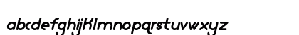 Lamborgini Extra Bold Italic Regular Lowercase Preview