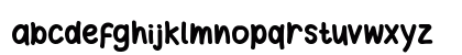 coconutz Regular Lowercase Preview