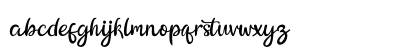 The Billow Regular Lowercase Preview