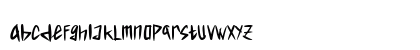 Lightning Bolt Regular Lowercase Preview