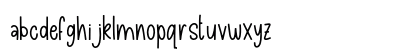 Ganyo Regular Lowercase Preview