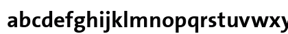 TheSans Bold Lowercase Preview