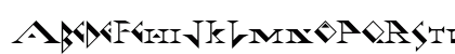 Fadgod Regular Lowercase Preview
