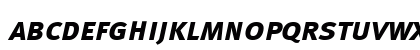 MetaBoldCE Medium Italic Lowercase Preview