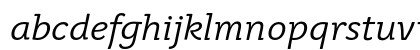 Juvenis Book Book Italic Lowercase Preview