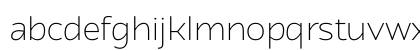 Atozimple ExtraLight Regular Lowercase Preview