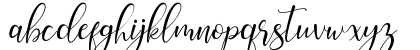 Ellise Regular Lowercase Preview