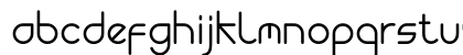 balde Regular Lowercase Preview