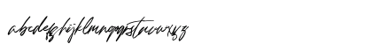 Halcyon FREE Regular Lowercase Preview