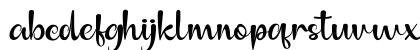 Anilupa Regular Lowercase Preview