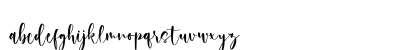 Rossi Mithori Regular Lowercase Preview